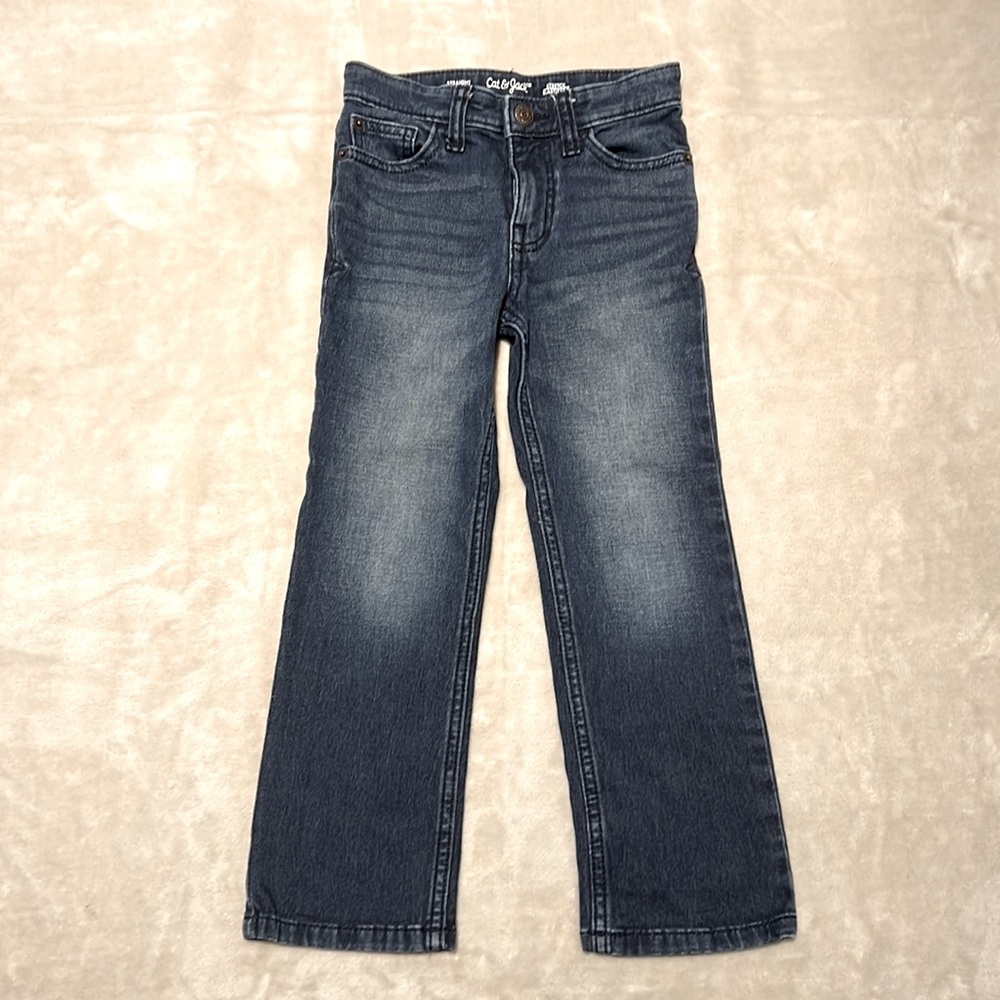 Boys Cat & Jack Blue Jeans | Straight Leg | Size 6